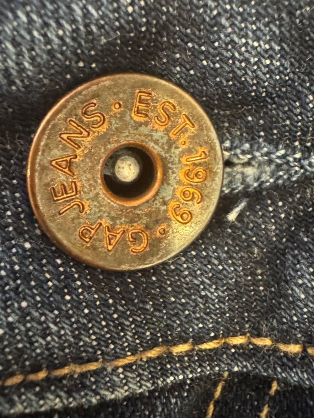 Gap Curvy Flare Dark Wash Denim Jeans Size 2 Ankle Mid Rise Bootcut Women’s - Picture 7 of 7